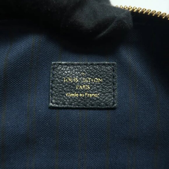 Louis Vuitton Lumineuse Navy Monogram Leather Satchel 1026-041625 - Picture 11 of 12